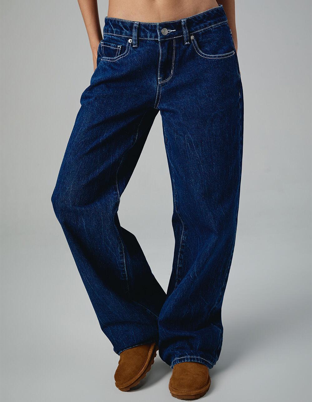 RSQ Womens Low Rise Baggy Jeans Product Image
