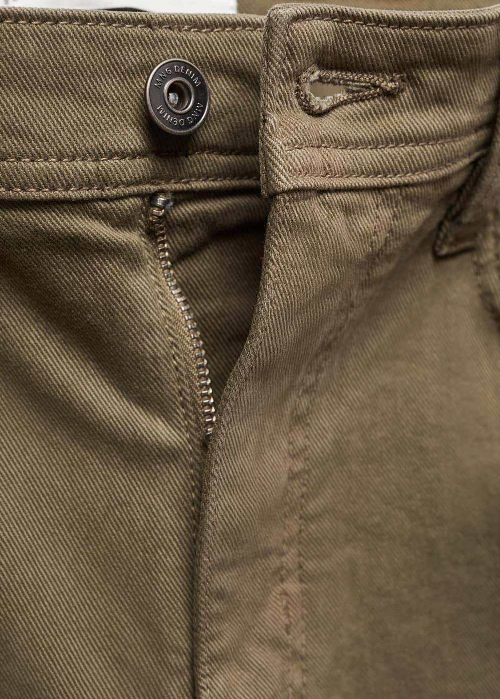 Mango Mens Denim Bermuda Shorts Product Image