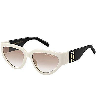 J Marc Logo Plastic Cat-Eye Sunglasses Product Image