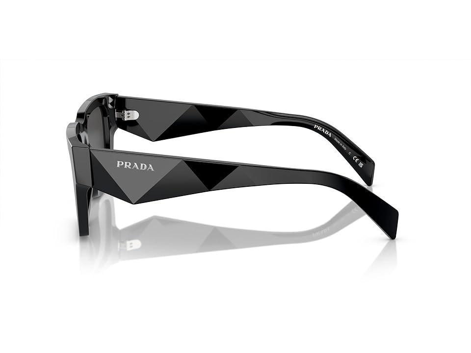 Logo Acetate Rectangle Sunglasses Product Image