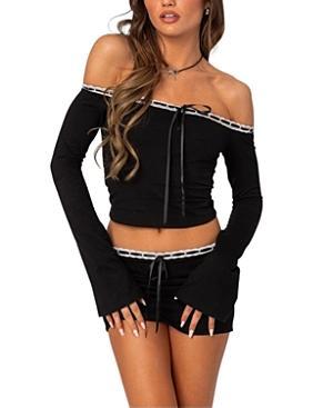 Womens Seline Ribbon Trim Top Product Image