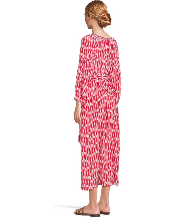 Women's Tommy Bahama Ikat Stripe Midi Dress Product Image