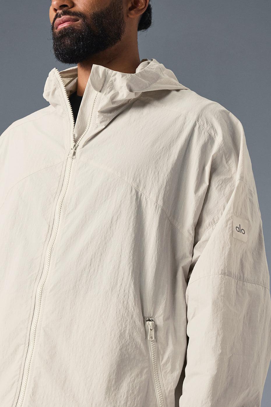 Vantage Nylon Ripstop Track Jacket - Bone Product Image