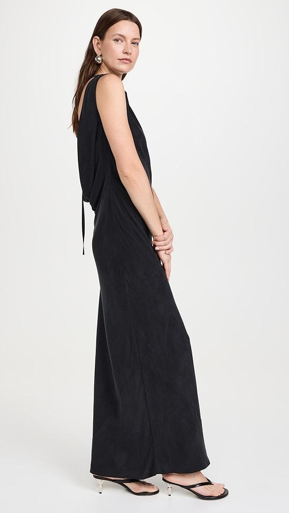 St. Agni Draped Cowl Dress | Shopbop Product Image