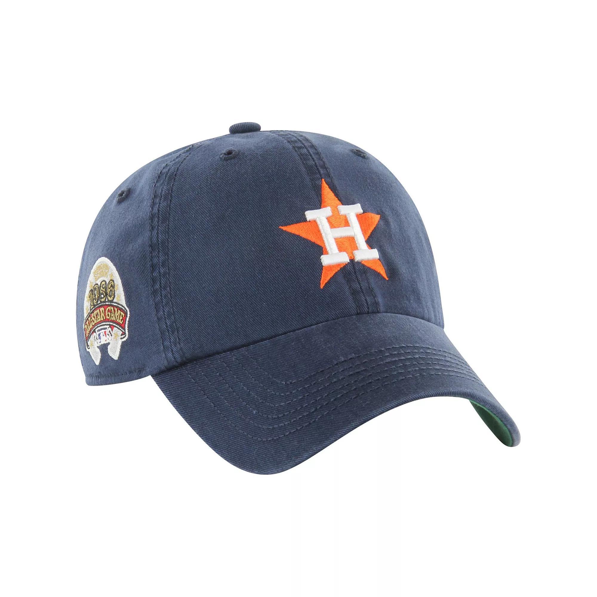 Men's '47 Navy Houston Astros Sure Shot Classic Franchise Fitted Hat, Size: XL, Blue Product Image