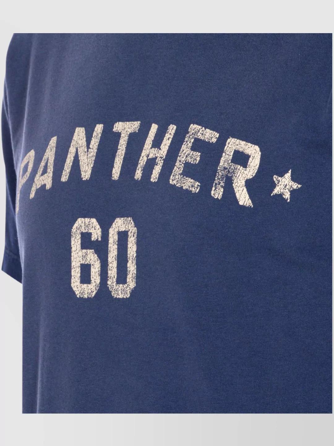 VALENTINO Garavani Navy Cotton T-shirt In Blue Product Image