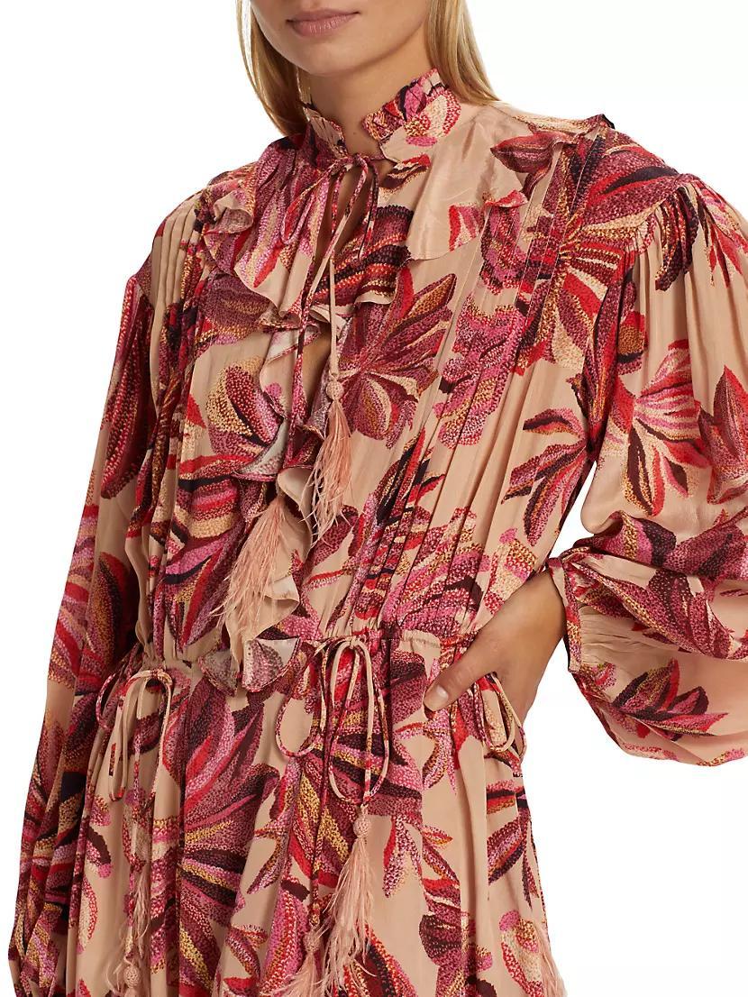 Floral Tapestry Maxi Dress Product Image