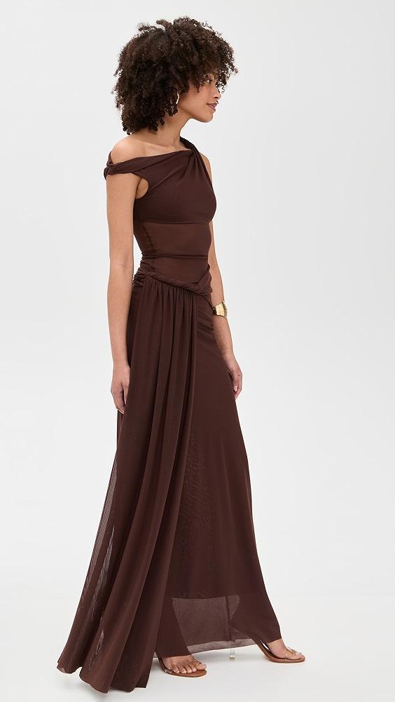 MISHA The Sisal Mesh Maxi Dress | Shopbop Product Image