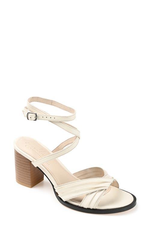Journee Signature Womens Genuine Leather Tru Comfort Foam Freeda Heels Product Image