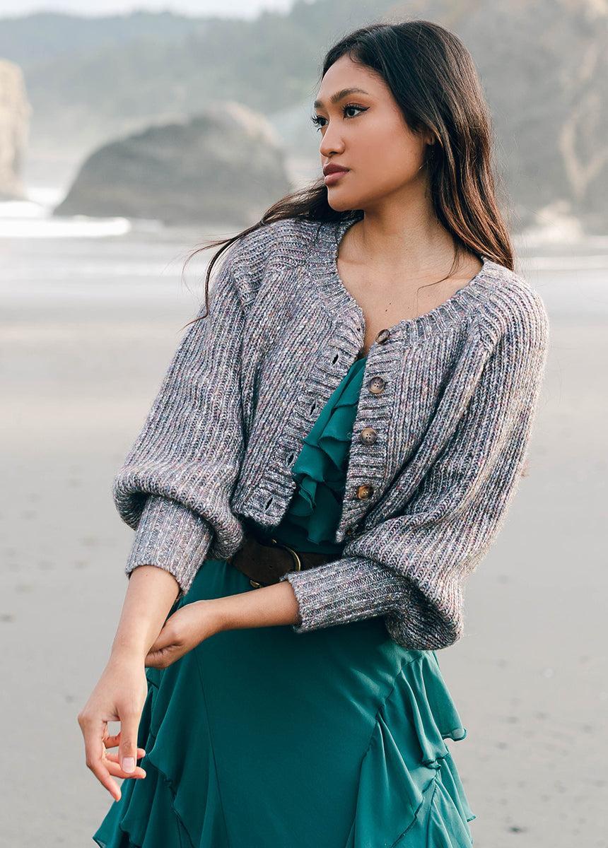 Minerva Cardigan in Cool Female Product Image