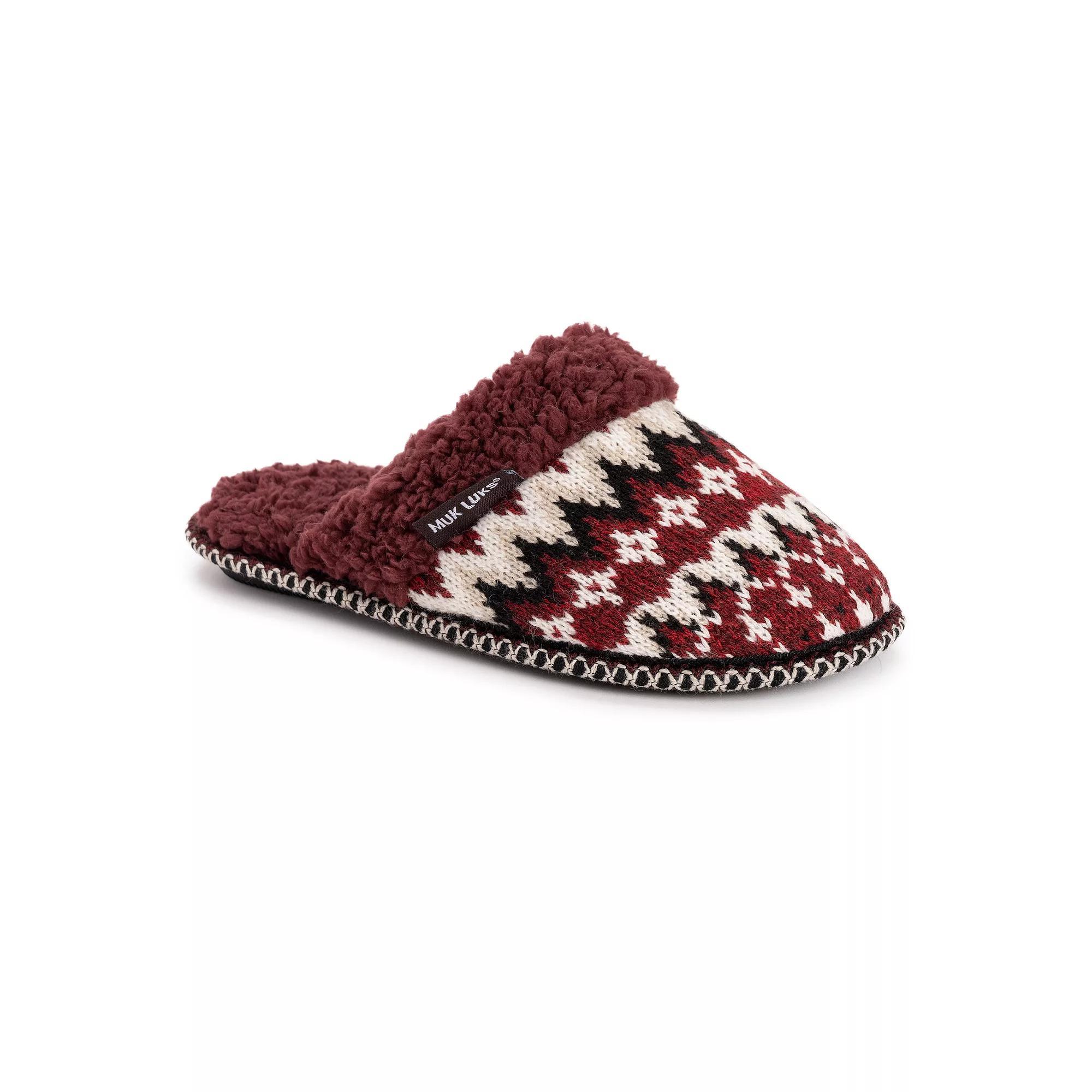 MUK LUKS Frida Womens Scuff Slippers Product Image