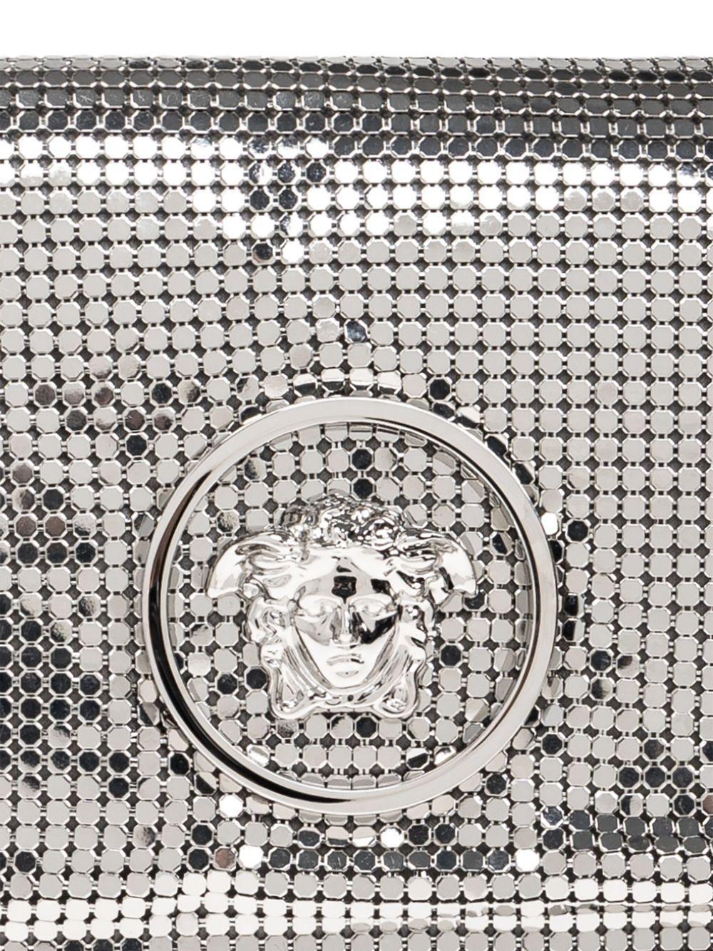 La Medusa metal mesh clutch bag Product Image