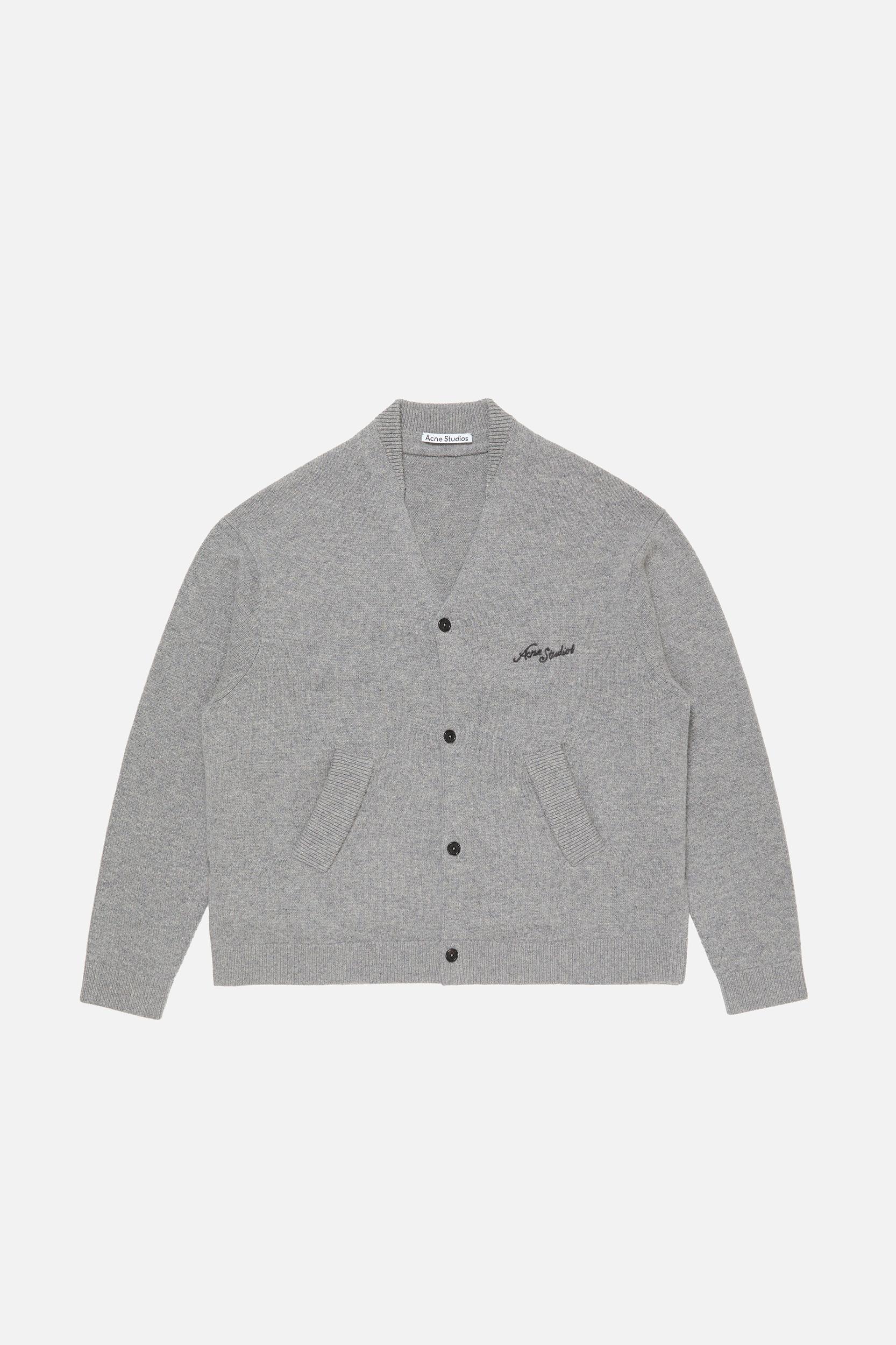 Wool V-Neck Cardigan Product Image