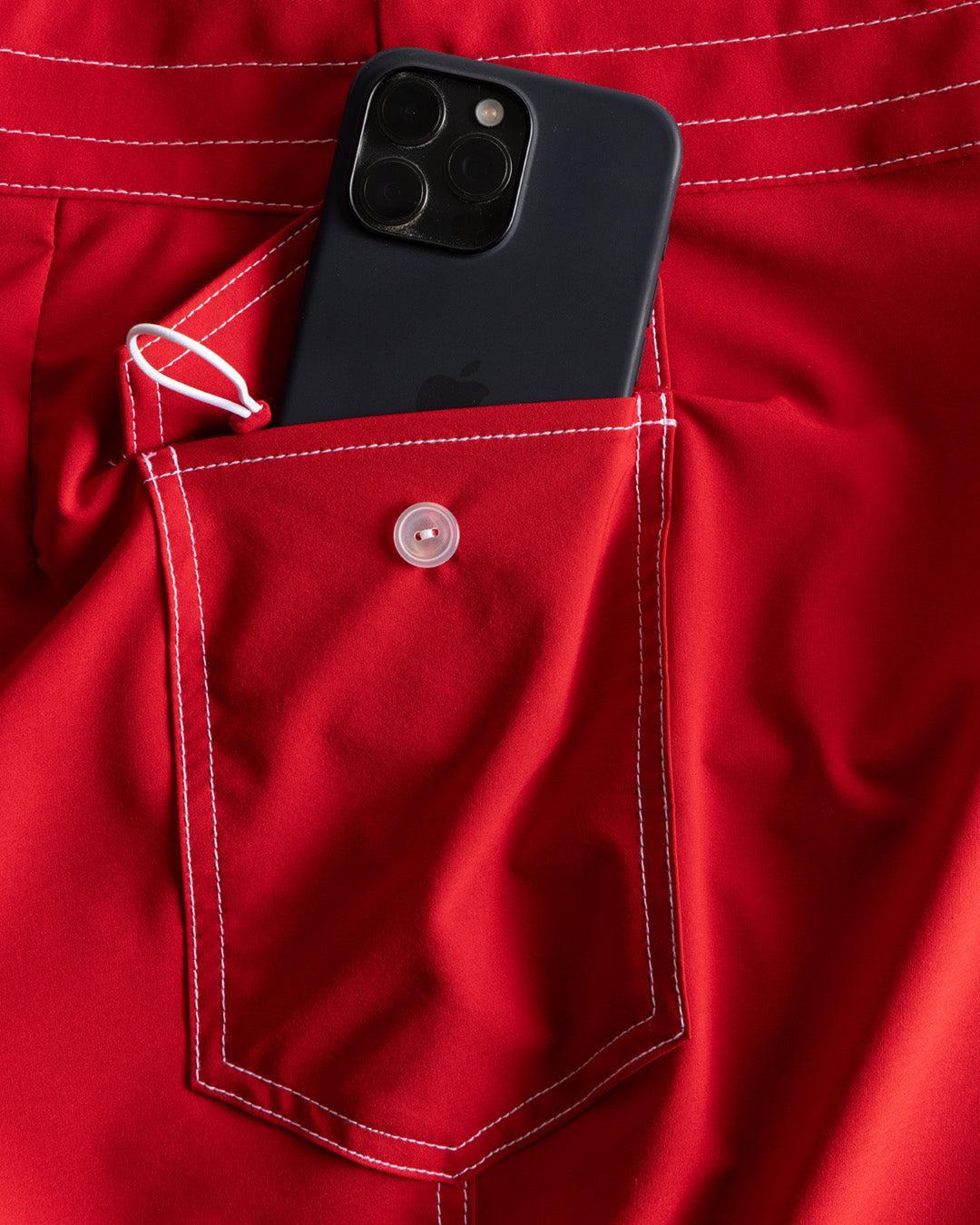 808 Boardshorts - Red Male Product Image