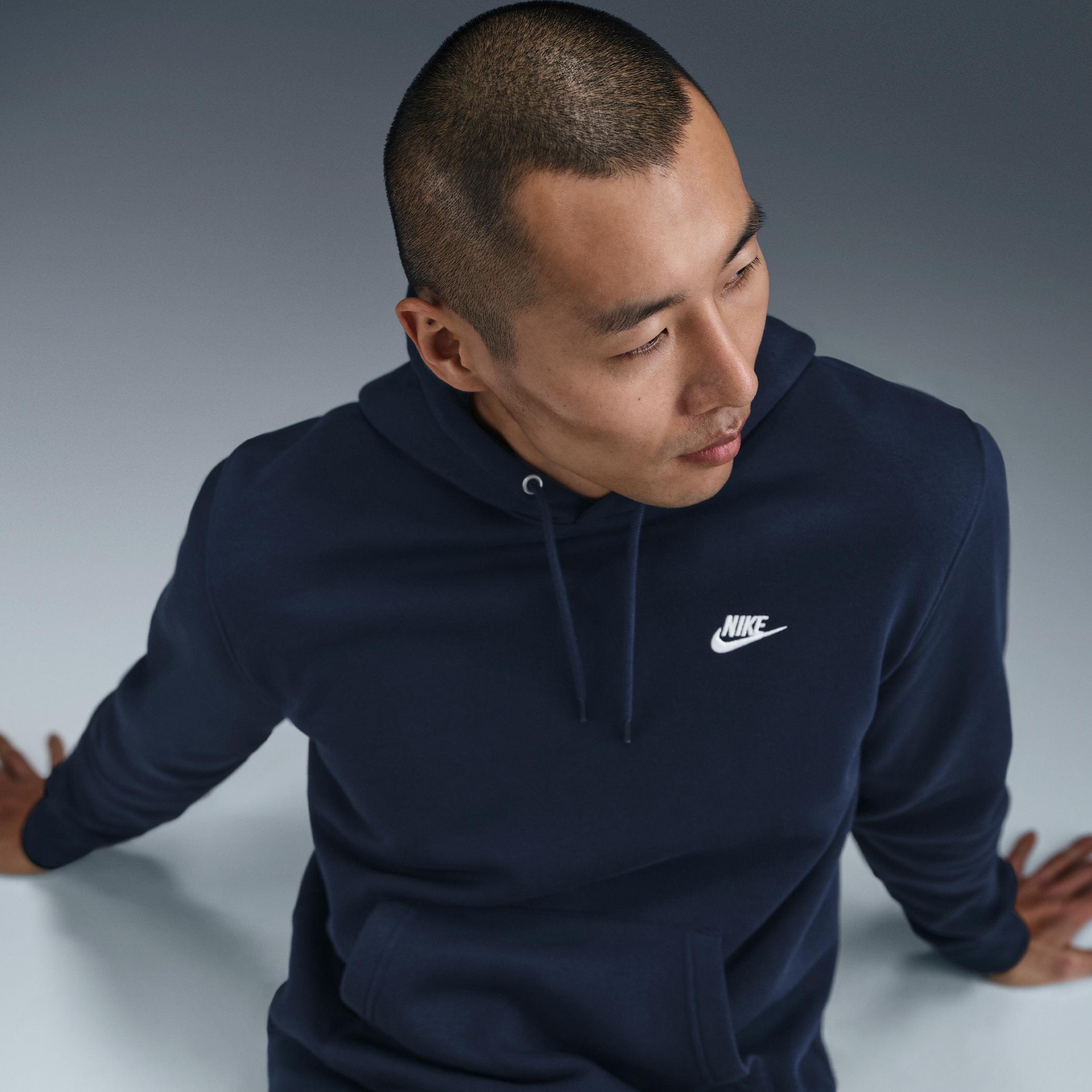 Nike Men's Club Pullover Fleece Hoodie Product Image