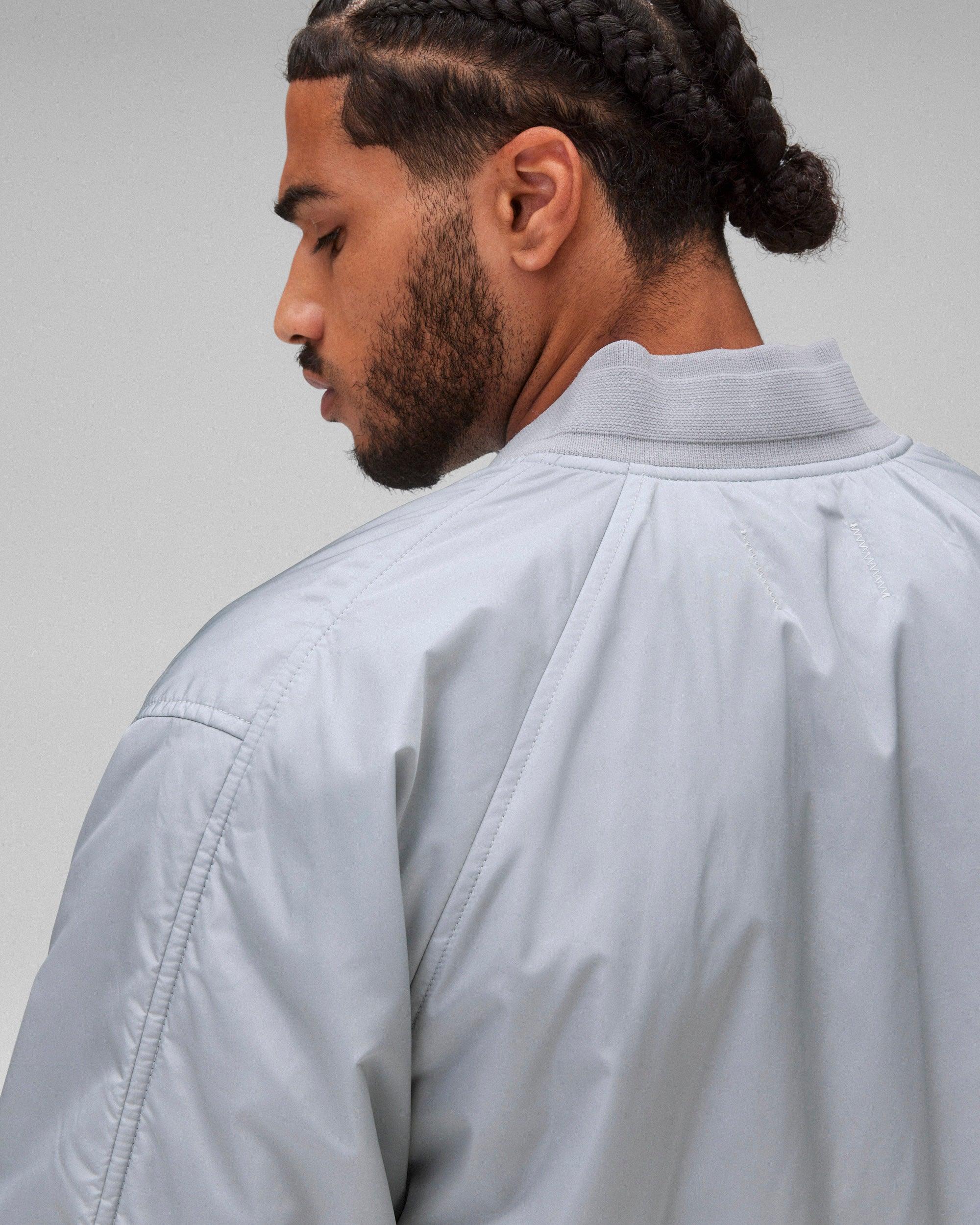 Econyl Satin Nylon Stadium Jacket - Vault Male Product Image