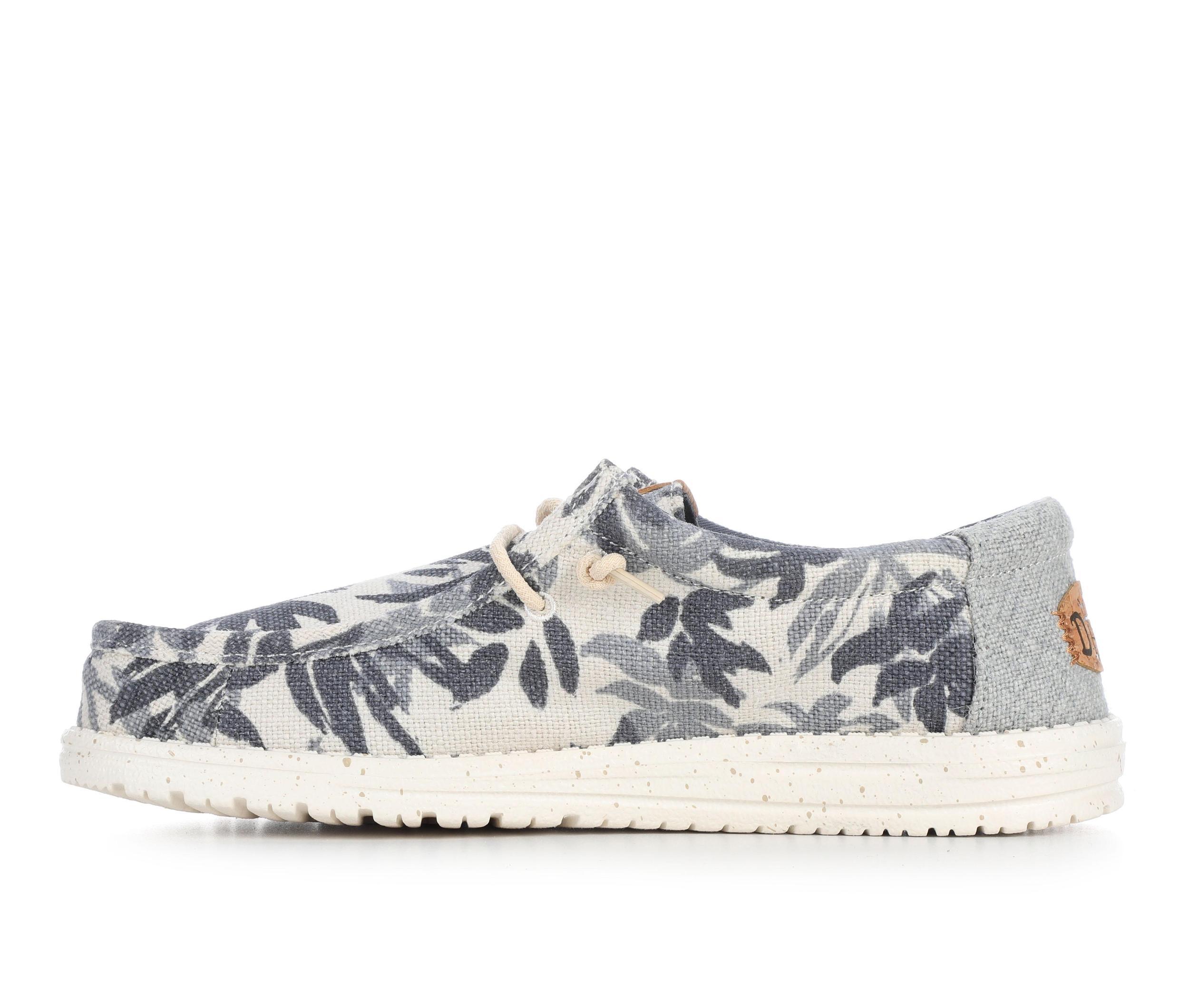 Men's HEYDUDE Wally Palm Jute Casual Shoes Product Image