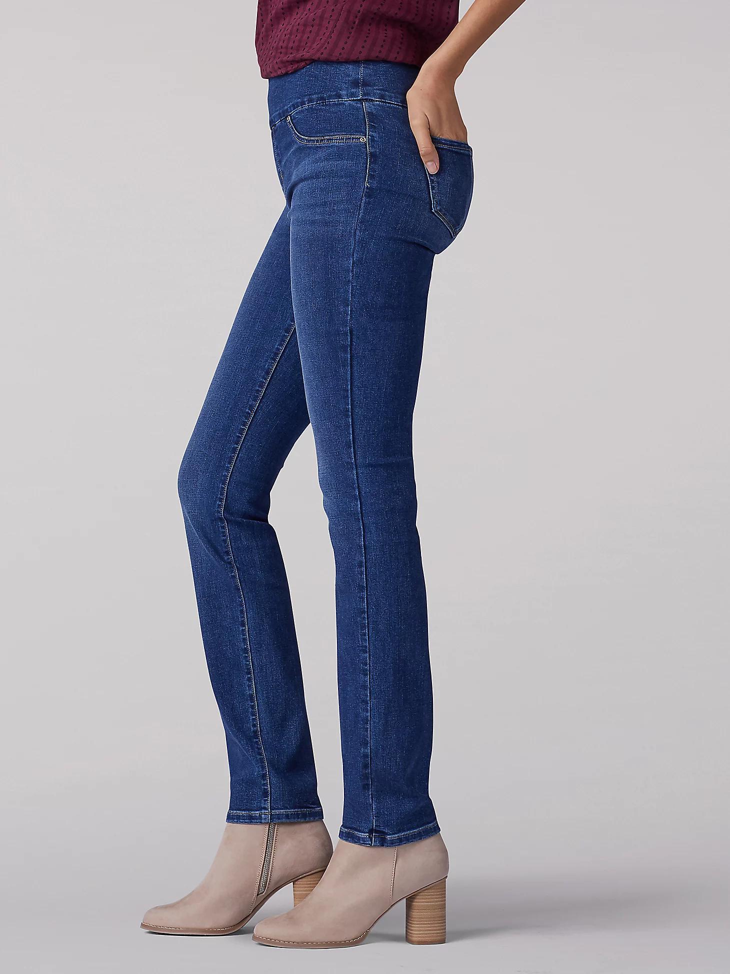 Women's Sculpting Slim Fit Slim Leg Pull On Jean | Women's Jeans | Lee® Product Image