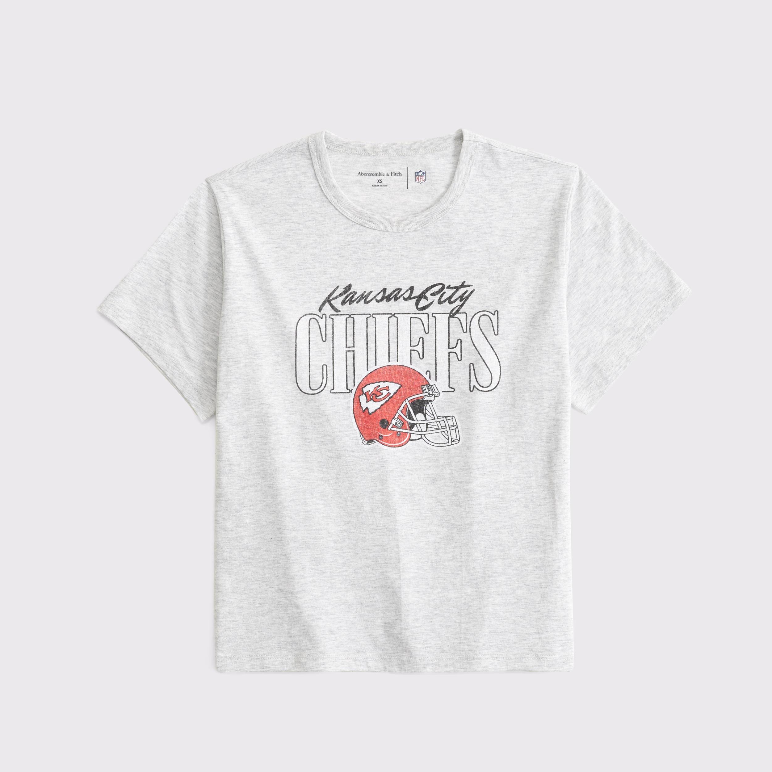 Short-Sleeve Kansas City Chiefs Graphic Skimming Tee Product Image