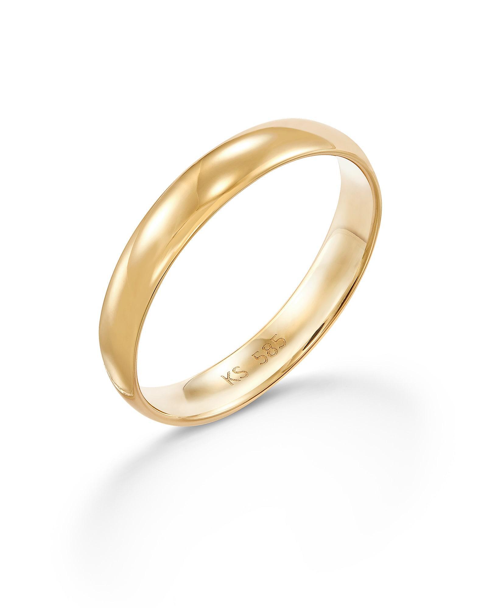 Kendra Scott Devin Band Ring in 14k White Gold | Metal | Size 7 Product Image