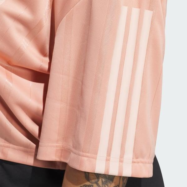 Adidas Womens Tiro 3-Stripes Oversized Jersey Shirt (Plus Product Image
