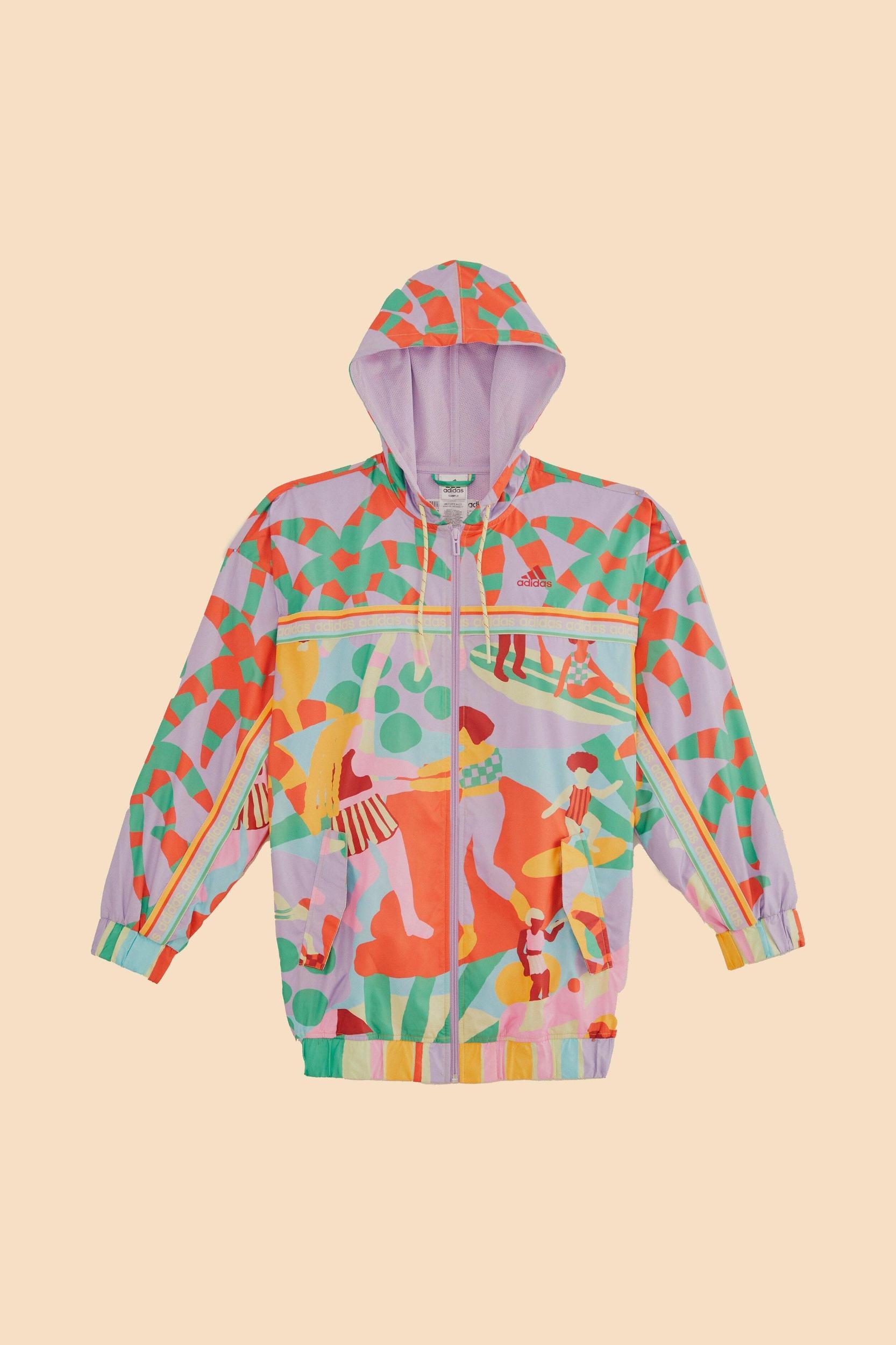 Adidas Farm Jacket Purple Product Image