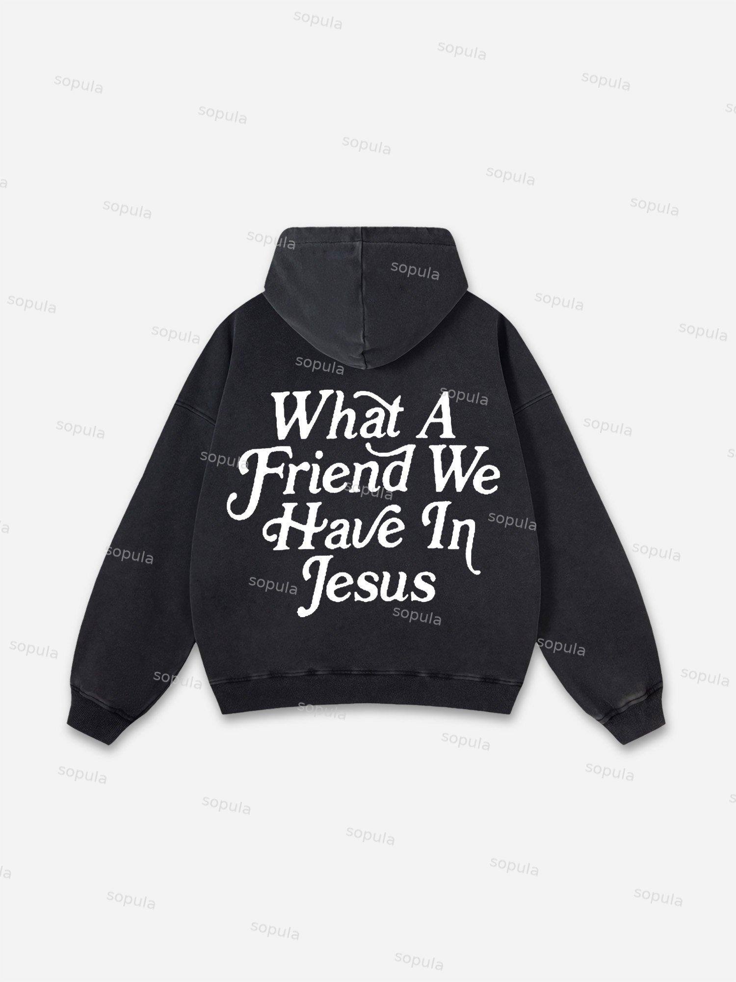 Sopula Motion Different Graphic Acid Washed Oversized Hoodie Product Image