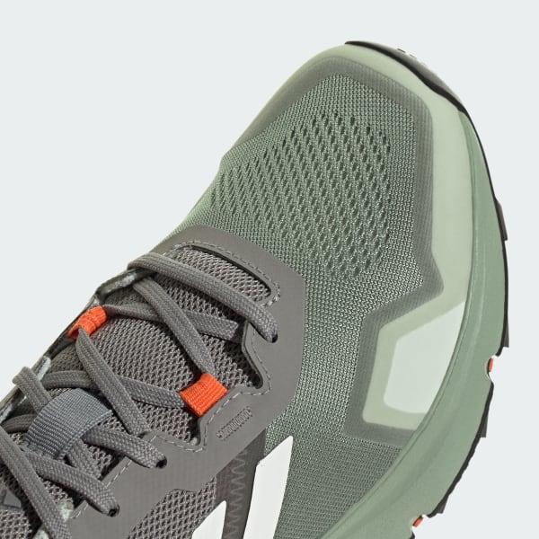 adidas Terrex Soulstride Trail Running Shoes Silver Green 5.5 Womens Product Image