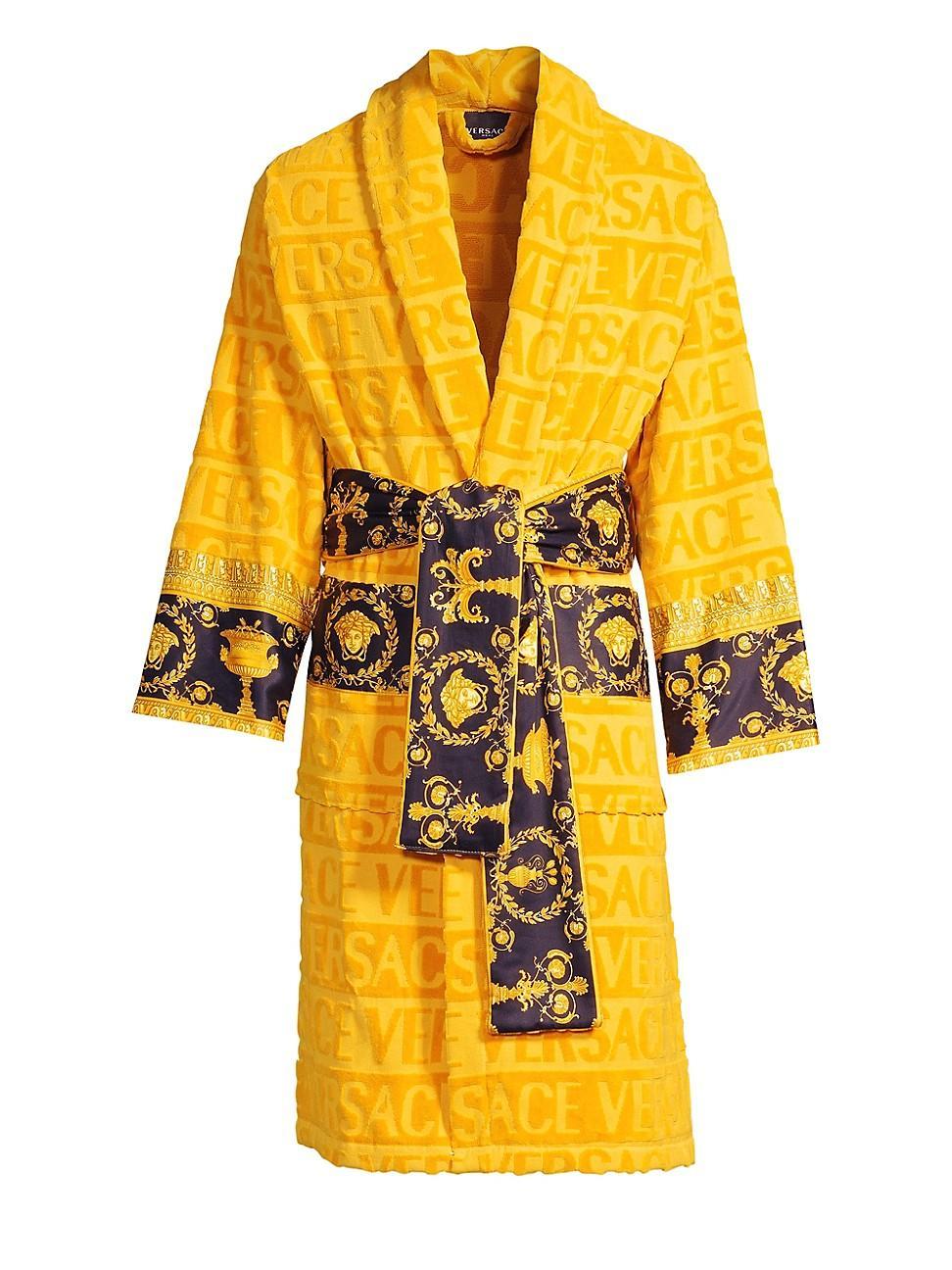 Mens Logo Baroque Bathrobe Product Image