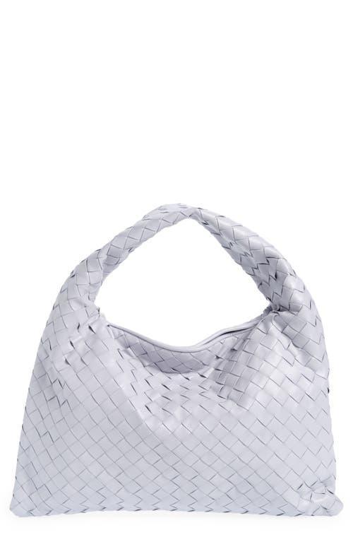 Womens Small Hop Intrecciato Leather Hobo Bag Product Image