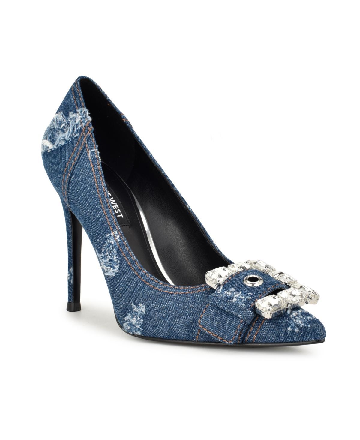 Nine West Womens Fulu Pointy Toe Stiletto Dress Pumps Product Image