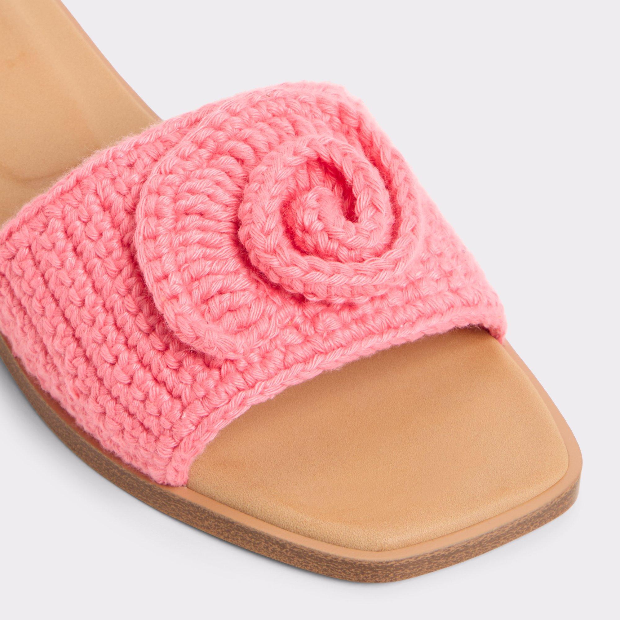 ALDO Sabbia - Women's Flat Sandals - Pink, Size 7 Product Image