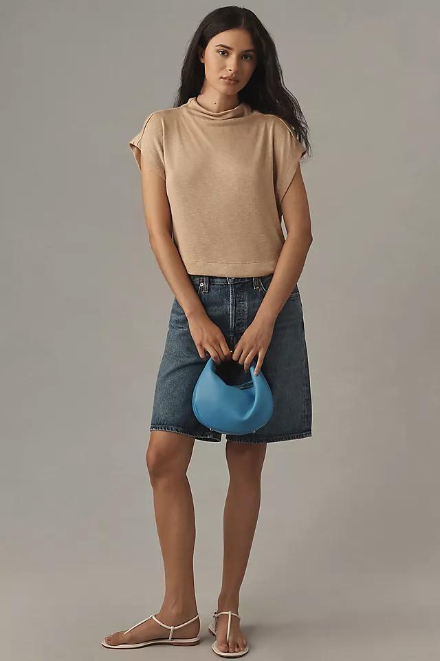 By Anthropologie Sleeveless Funnel-Neck Top Product Image