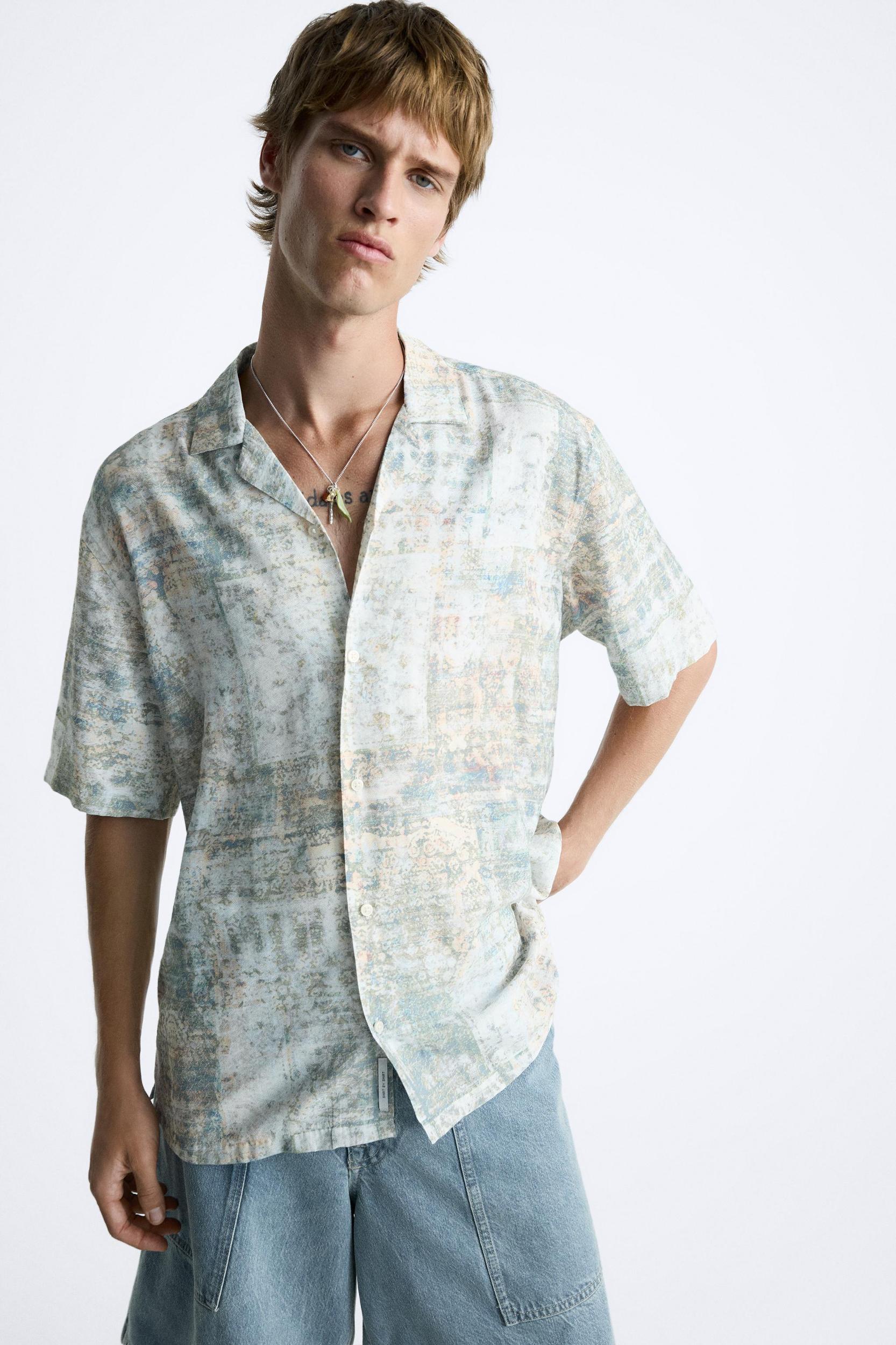 ABSTRACT PRINT SHIRT Product Image