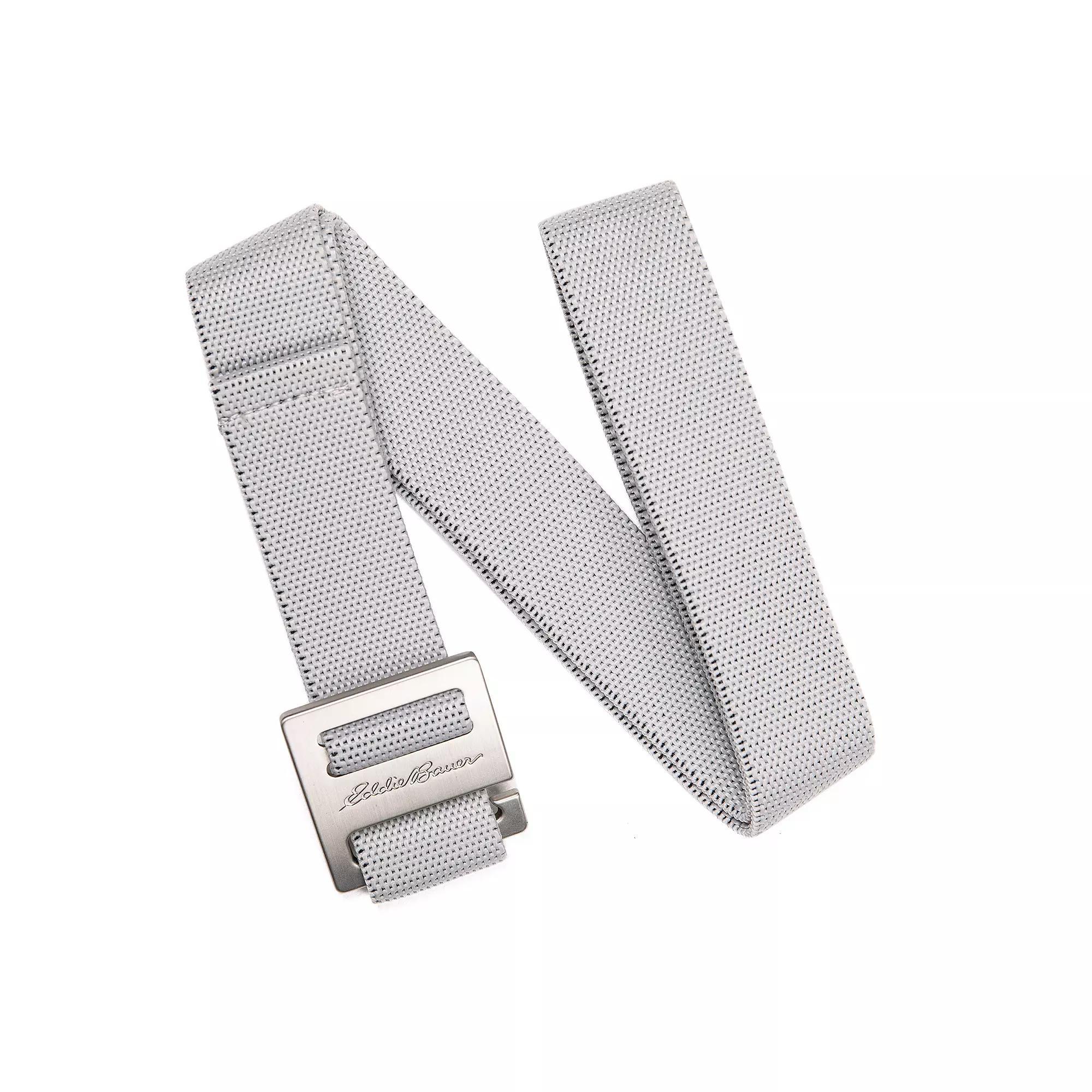 Men's Eddie Bauer 1.75-in. Stretch Webbing Backcountry Active Belt, Size: Small, Black Product Image