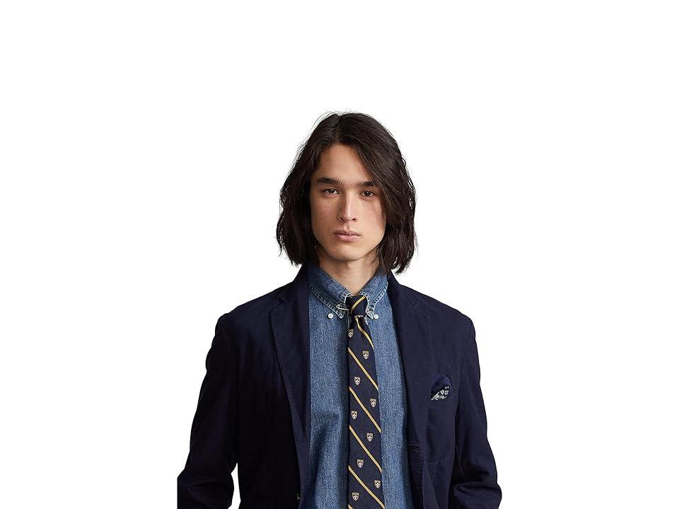 Polo Ralph Lauren Classic Fit Long Sleeve Denim Cotton Button Down Shirt Product Image