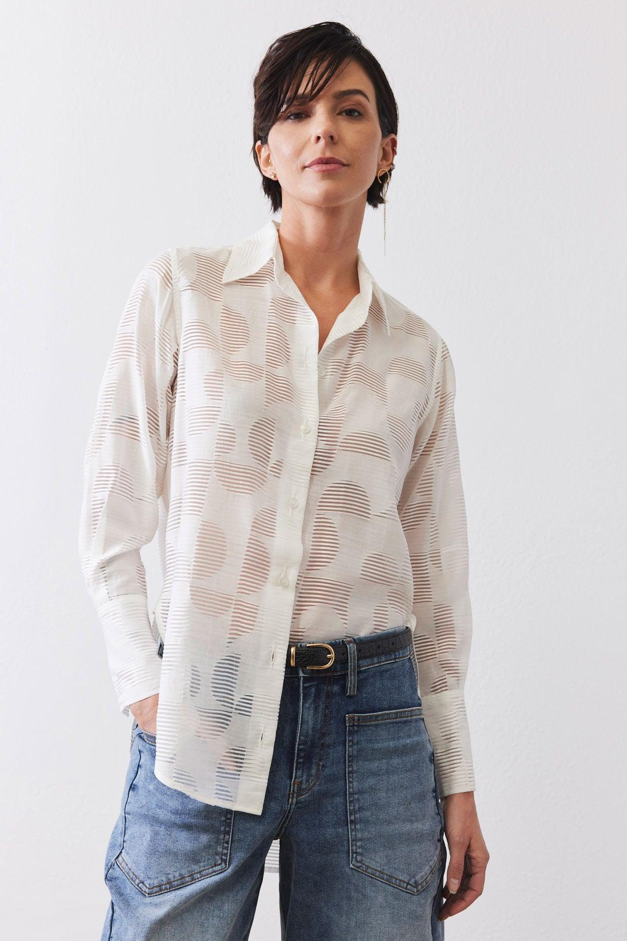 Fairway Geo Sheer Tunic Product Image
