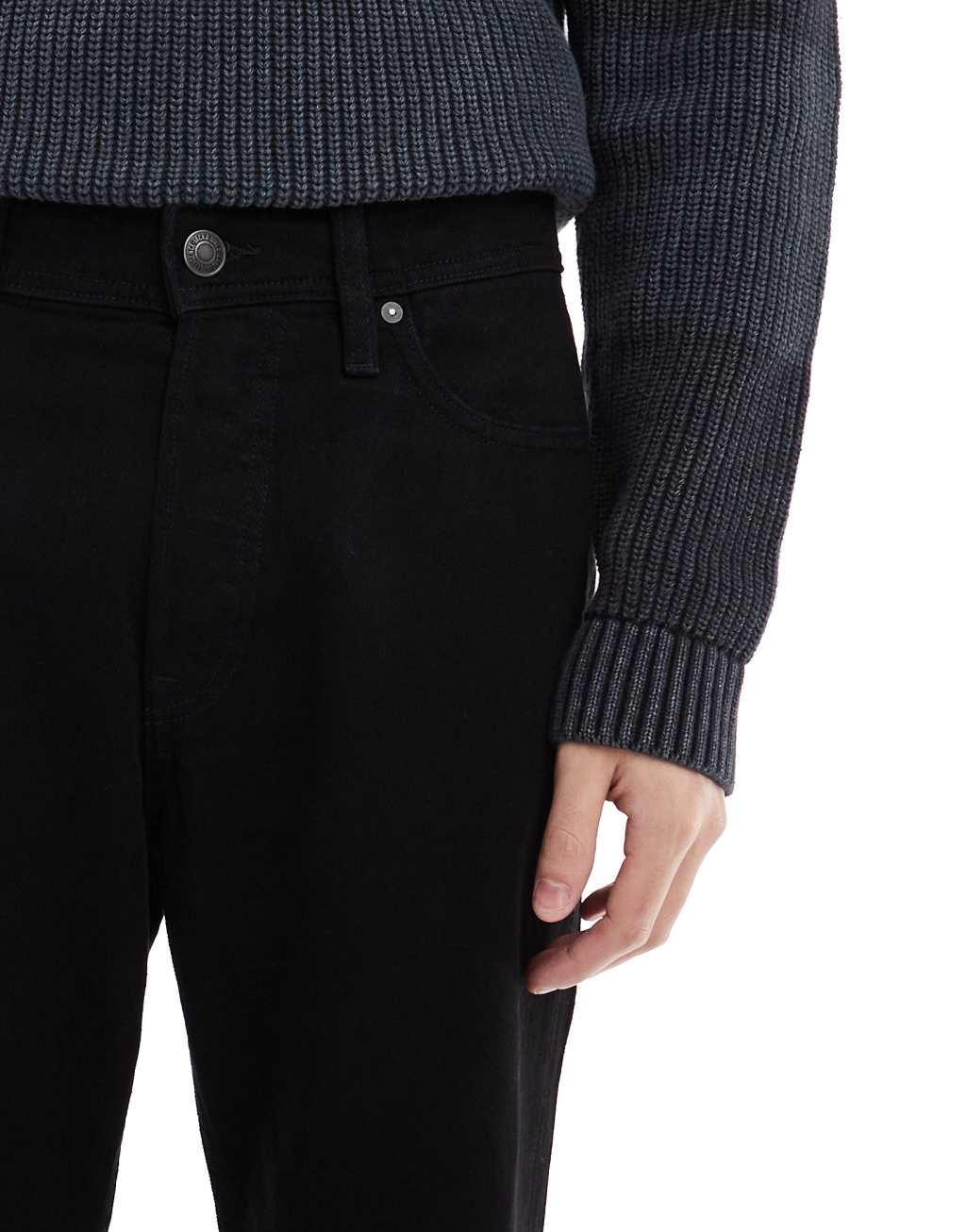Jack & Jones Eddie loose jean in black Product Image