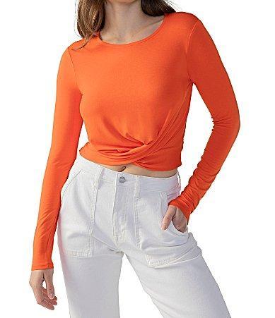Sanctuary Keep It Sleek Knit Top Women's Clothing Product Image
