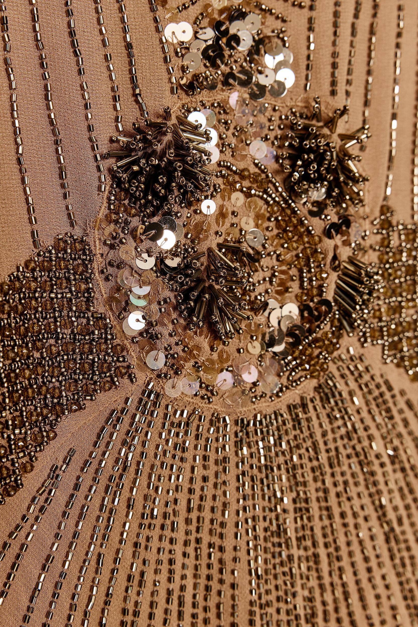 ZW COLLECTION BEADED EMBROIDERY DRESS Product Image