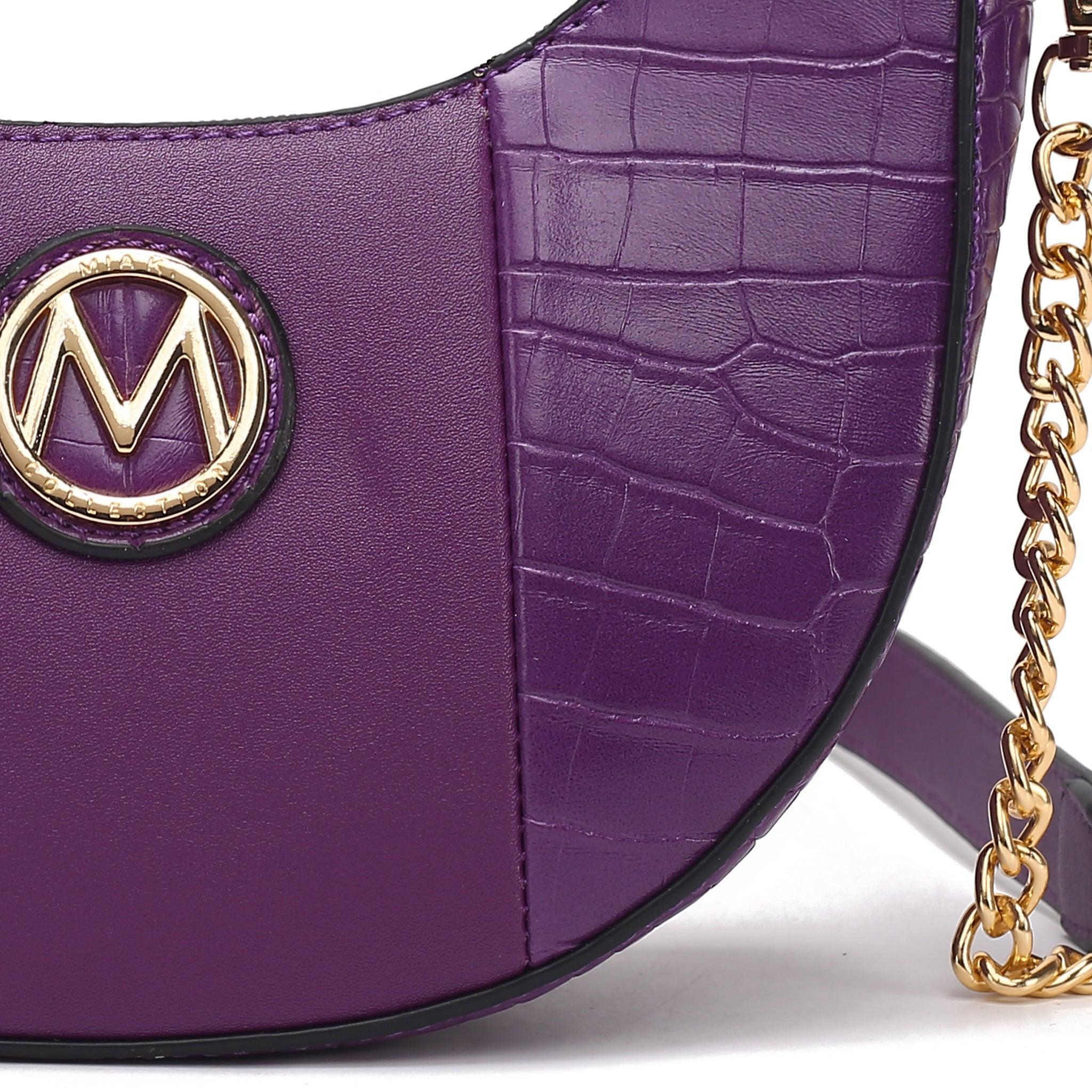 MKF Collection Women's Amira Embossed Crossbody Bag Female Product Image