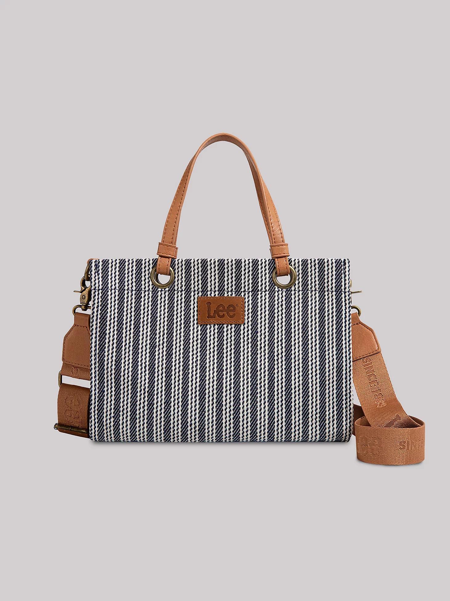 Women's Stripe Logo Handbag | Women's Accessories | Lee® Product Image