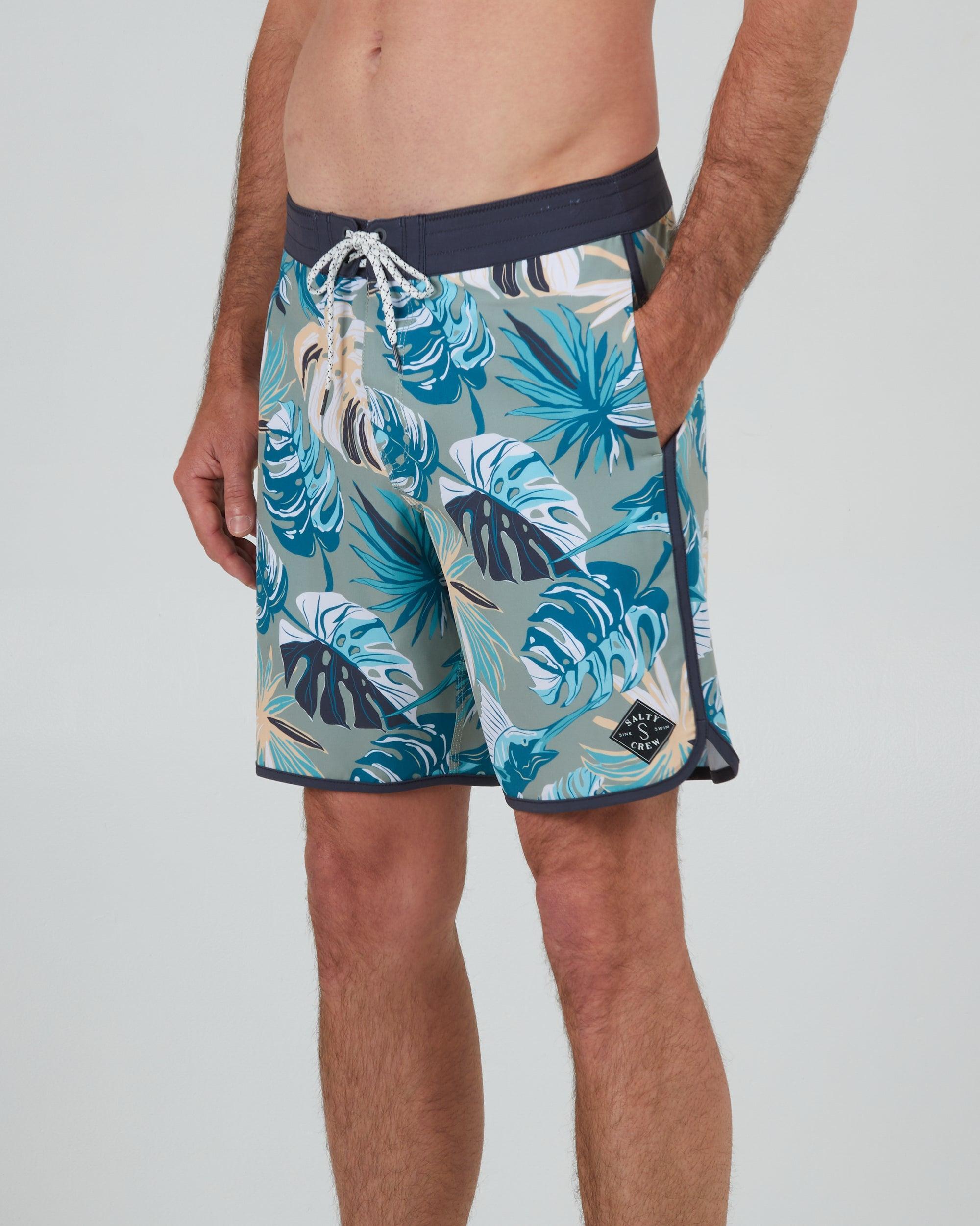Breaker Boardshort - Dusty Sage Male Product Image