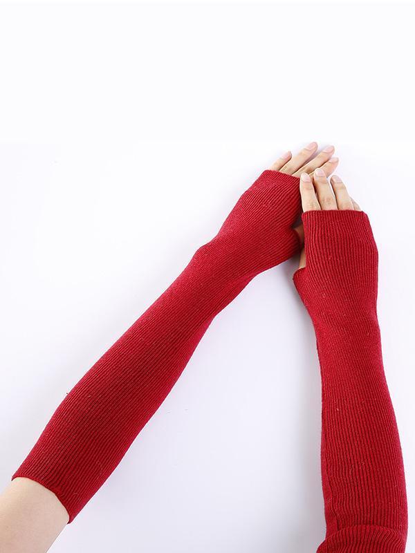 Knitted 7 Colors Sleevelet Accessories Product Image