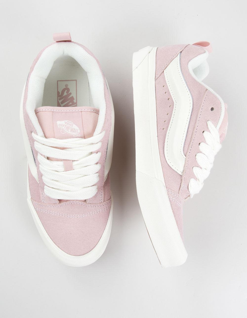 VANS Knu Skool Womens Shoes - LIGHT PINK Product Image