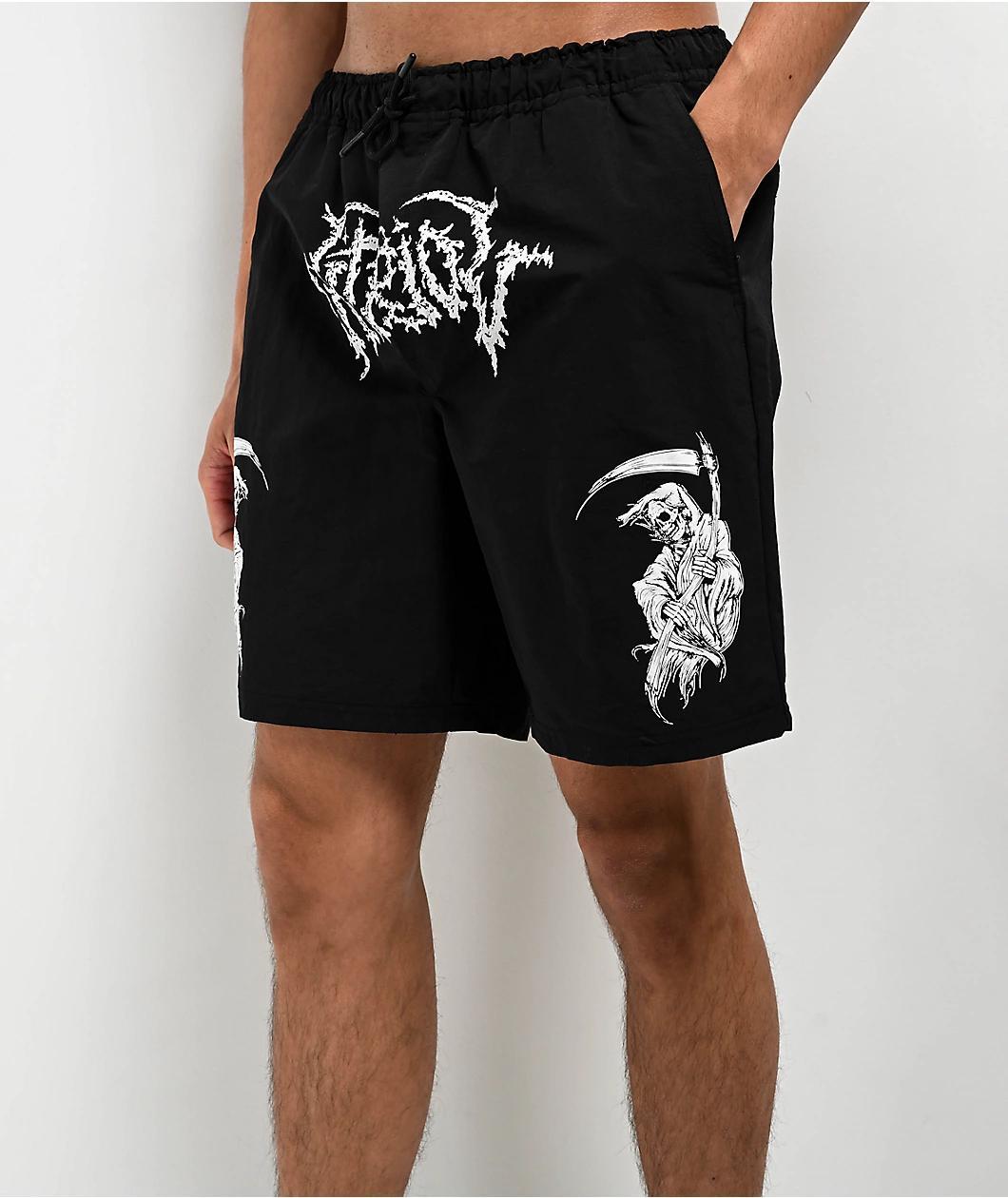 Vitriol Fusion Reaper Black Board Shorts Product Image