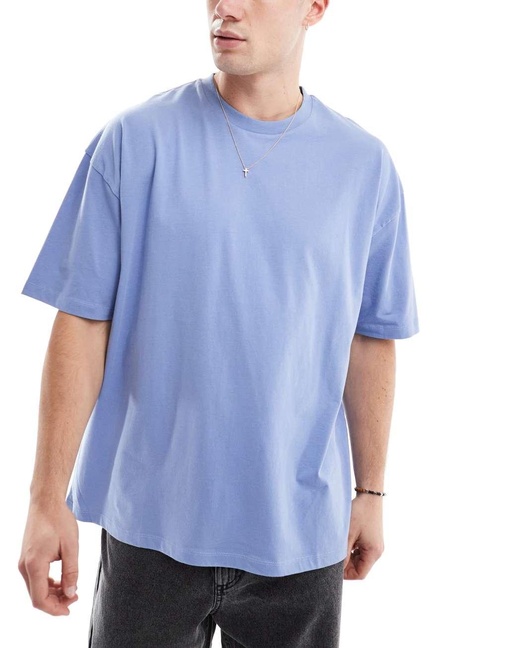 ASOS DESIGN 3 pack oversized t-shirts in multiple colors Product Image
