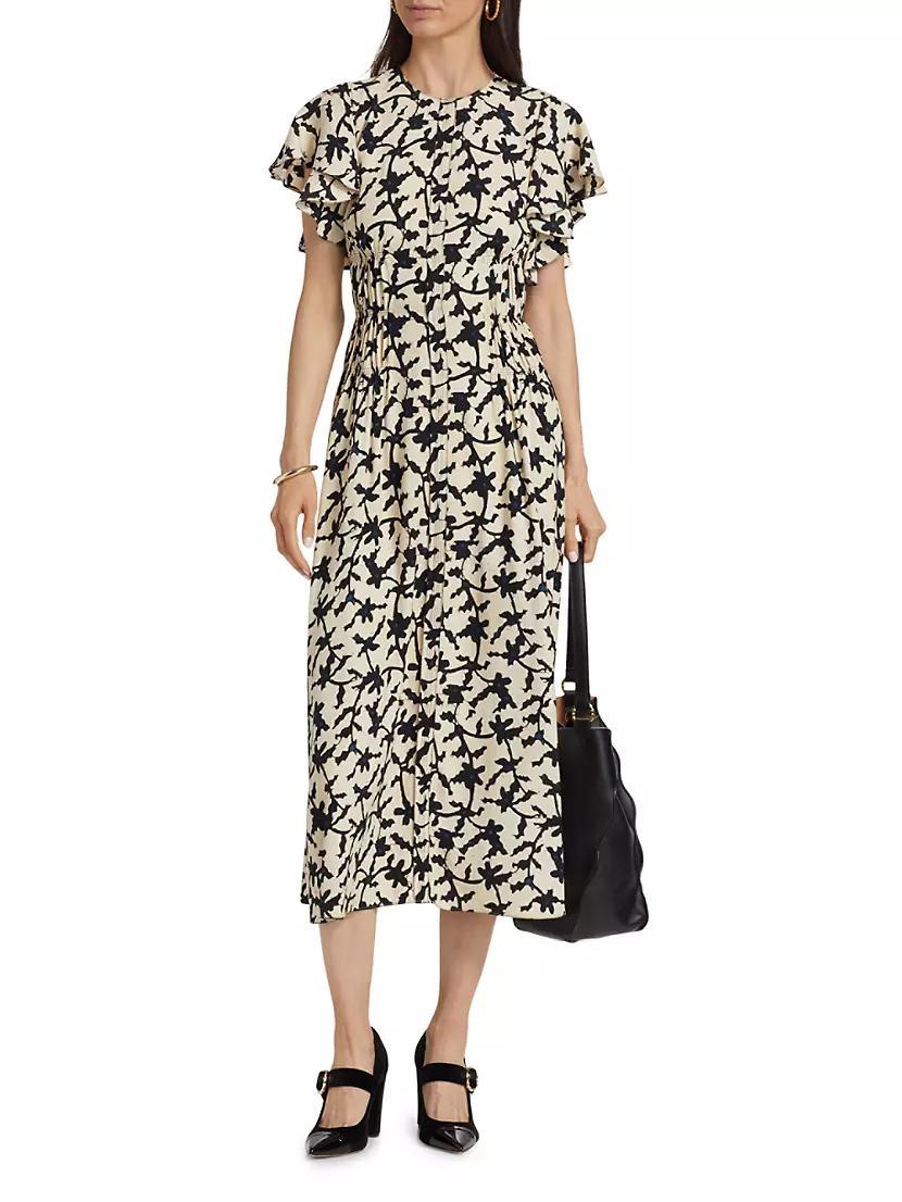 Anais Botanical Midi-Dress Product Image
