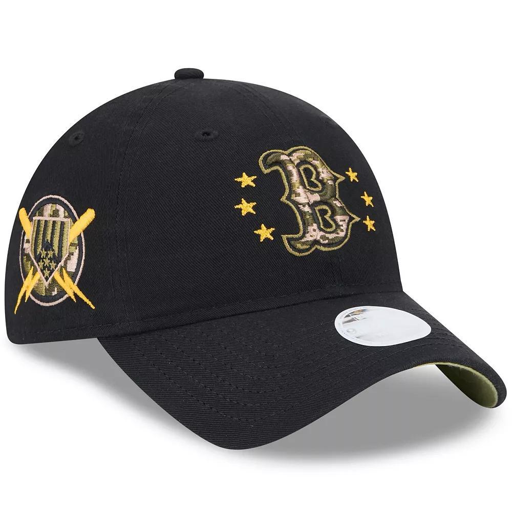 Women's New Era  Black Boston Red Sox 2024 Armed Forces Day 9TWENTY Adjustable Hat Product Image