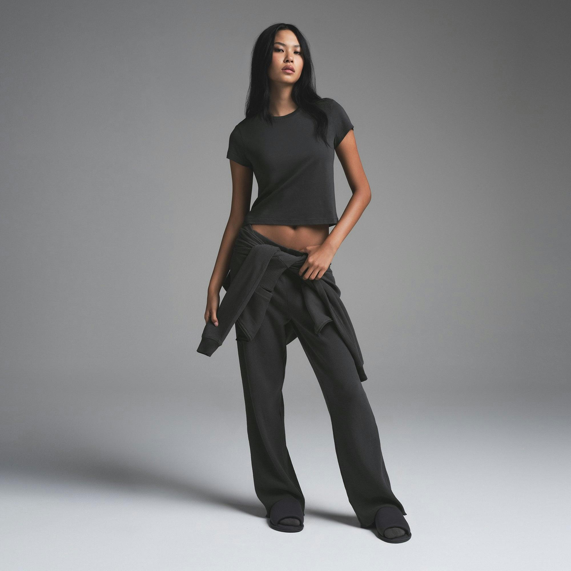 RELAXED TEES SHRUNKEN T-SHIRT | ASH Product Image